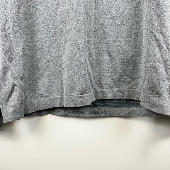 Lululemon Metal Vent Tech Long Sleeve Shirt Mens Medium Grey - Picture 9 of 9